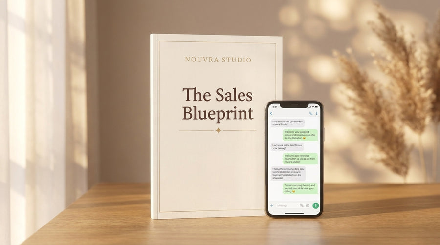 The Sales Blueprint guide by Nouvra Studio